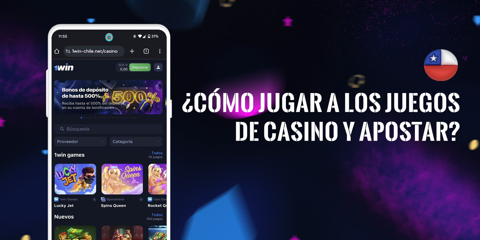 ¿Cómo jugar a los juegos de casino y apostar?