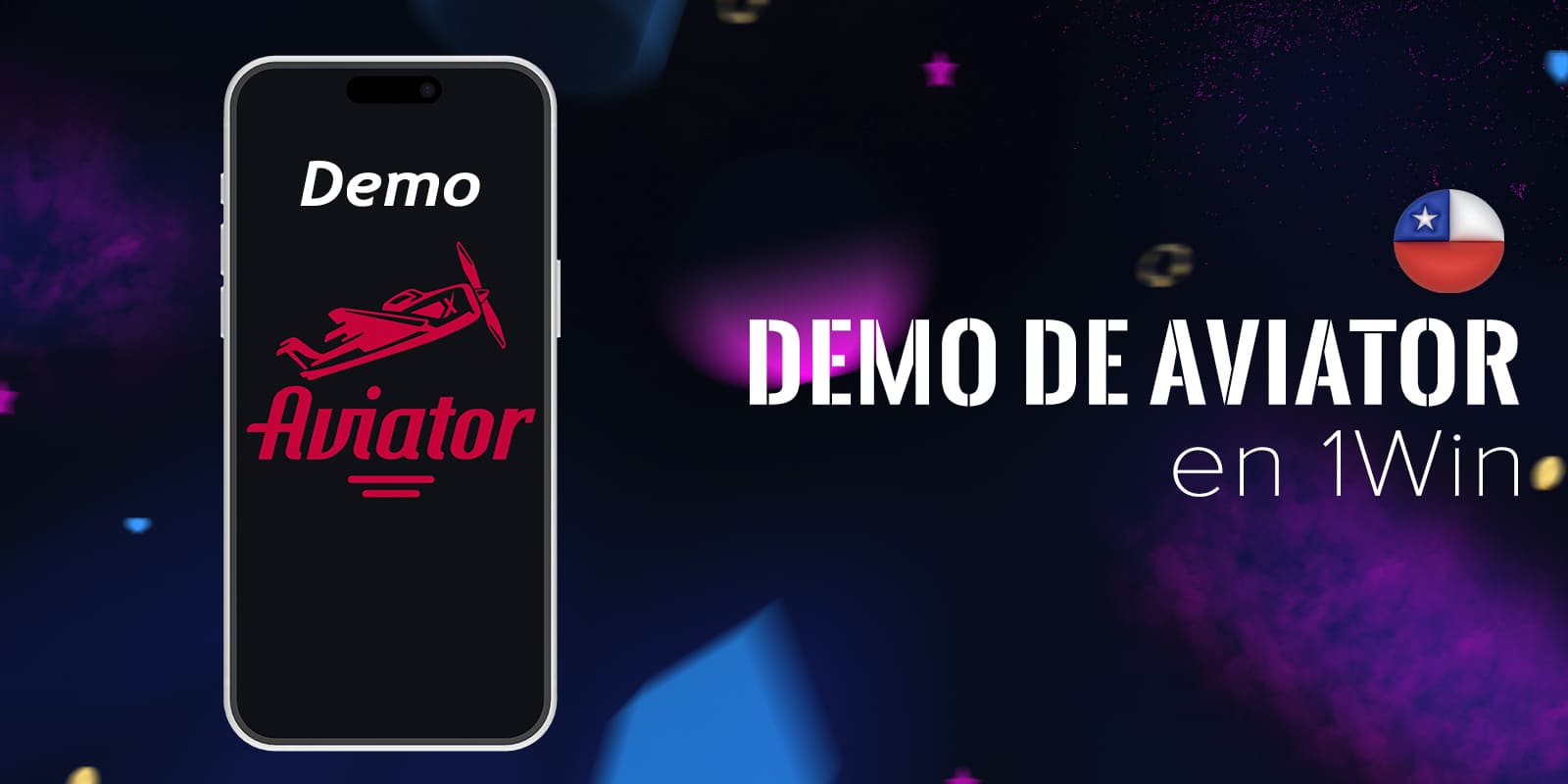 Versión demo de Aviator en 1Win para practicar sin riesgo.