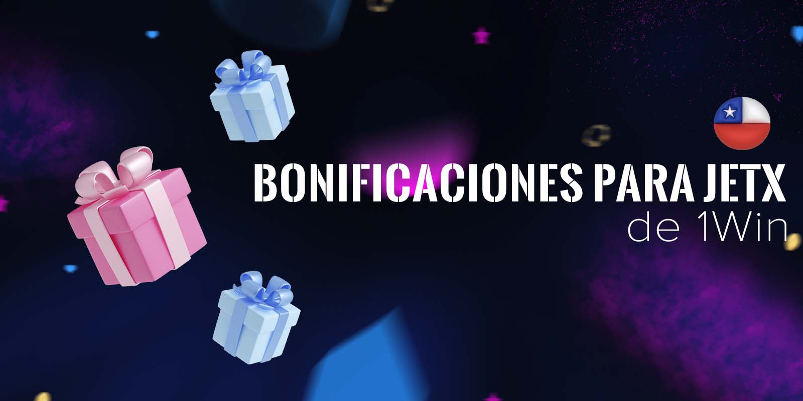 Bonificaciones disponibles para el juego JetX en 1Win, incluyendo bonos de registro y cashback.
