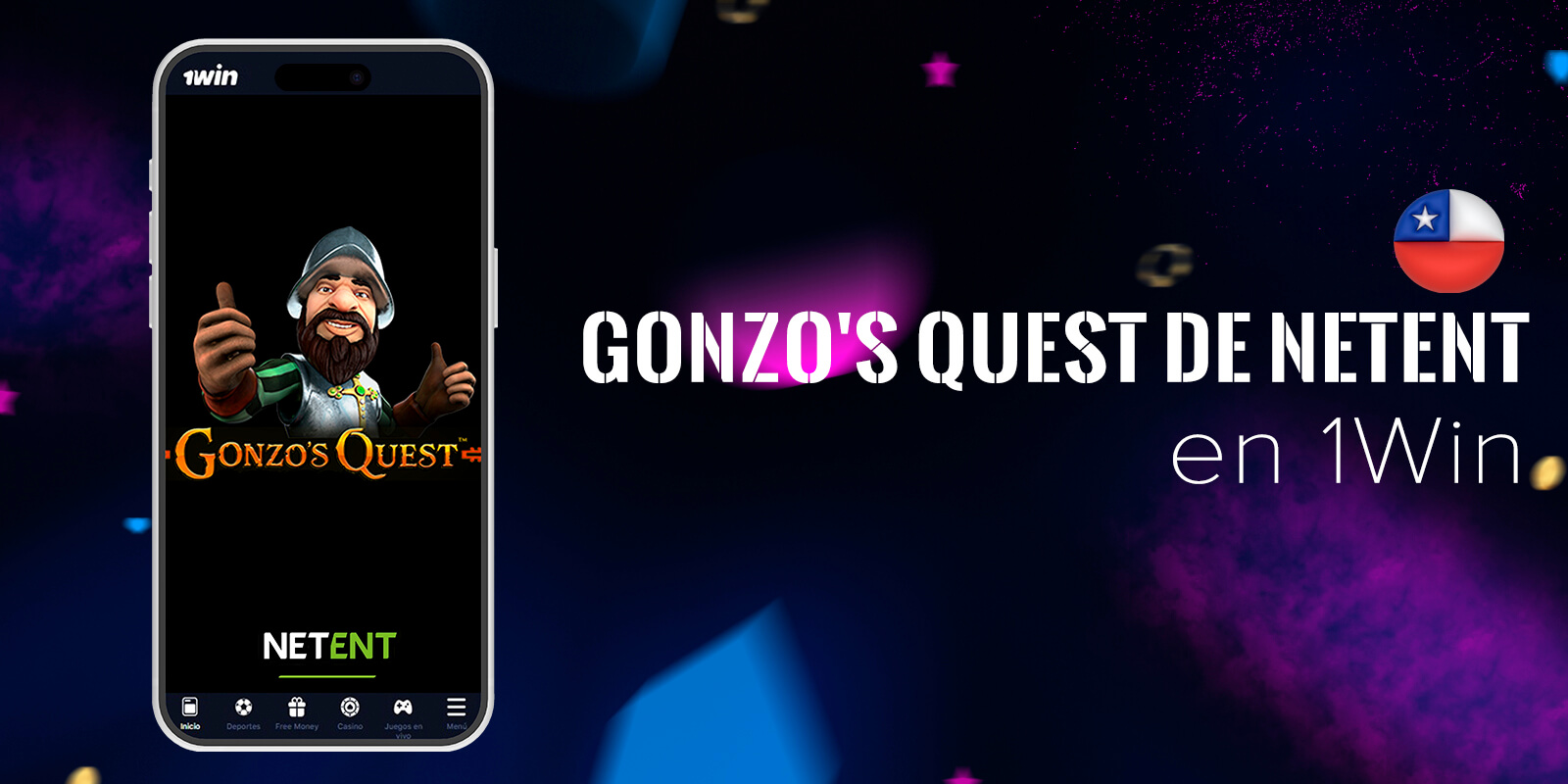Tragamonedas Gonzo's Quest de NetEnt con mecánica Avalanche, multiplicadores y símbolos