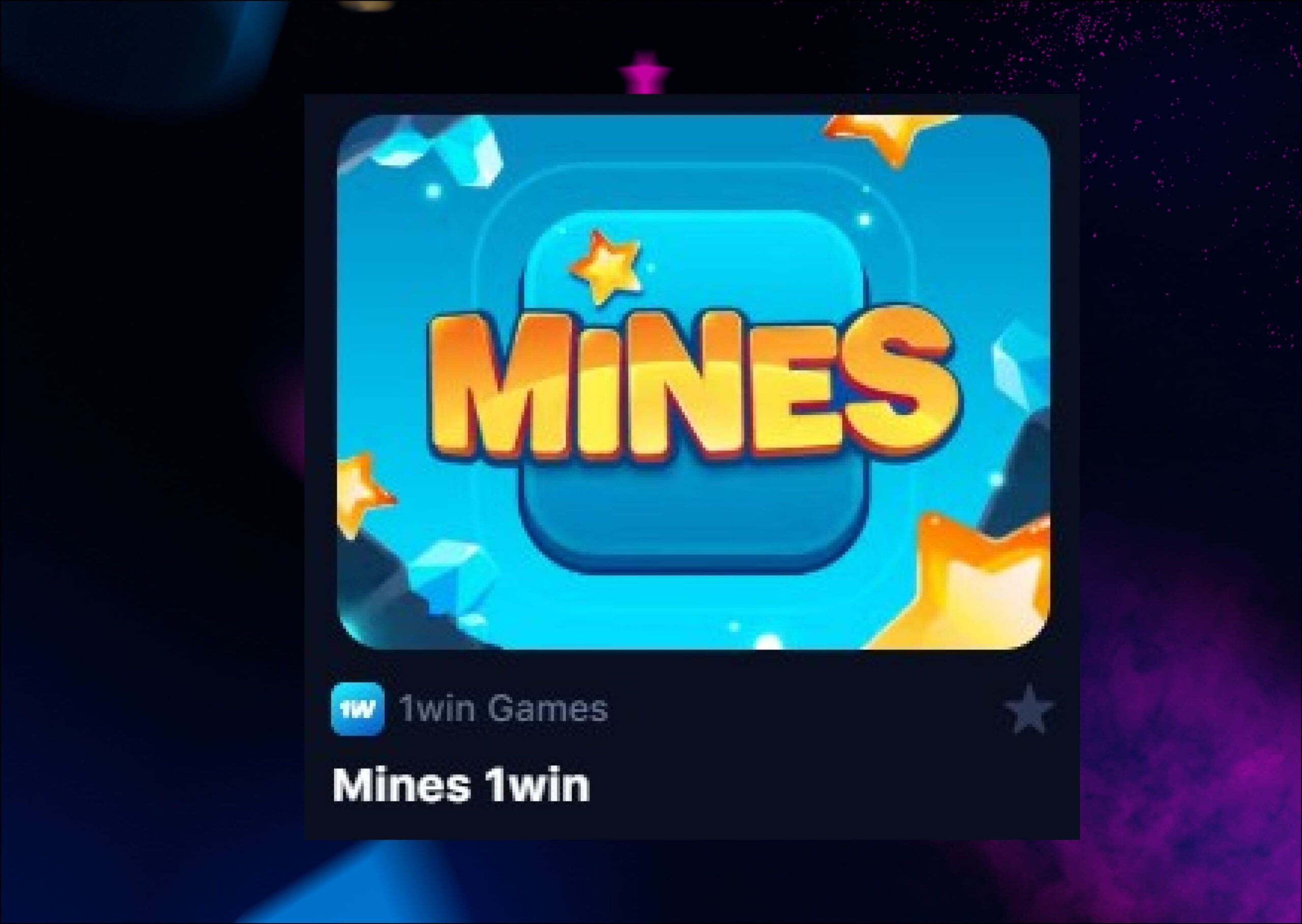 Icono Mines 1Win.