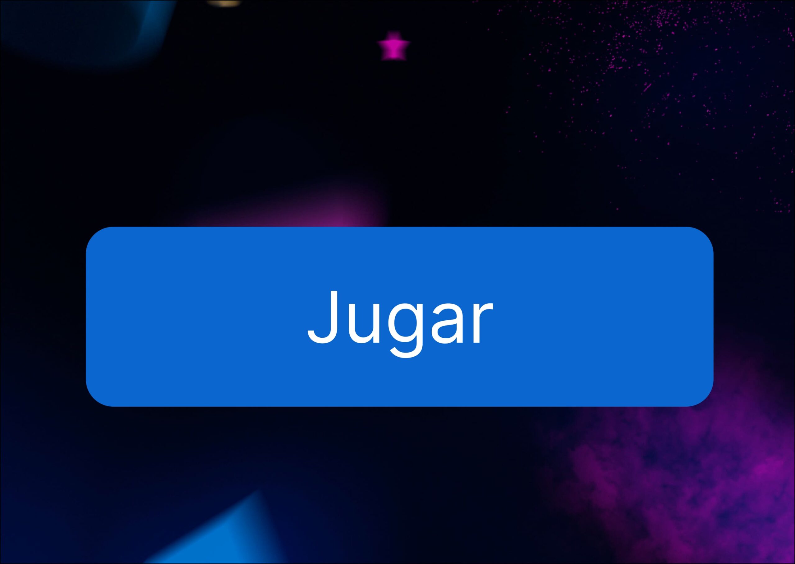 Botón "Jugar" en el juego Mines
